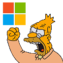 Old man yells at Microsoft meme